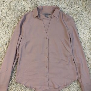 H&M Pink Button Down Top